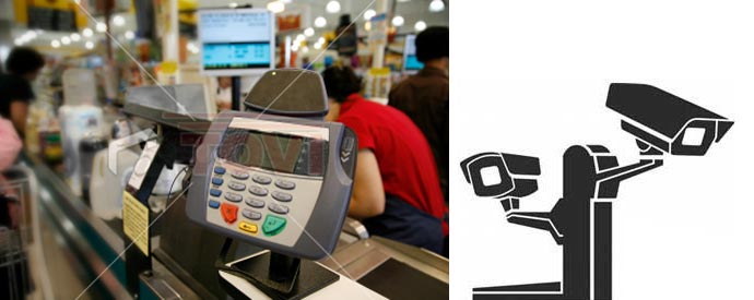 停車場監(jiān)控記錄小賊偷后視鏡全過程