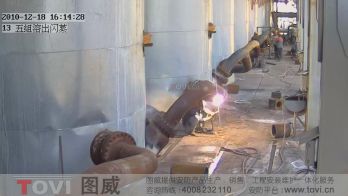 100萬(wàn)像素-氧化鋁溶出閃蒸爐數(shù)字高清視頻監(jiān)控錄像演示