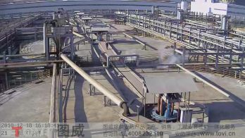 100萬像素-氧化鋁廠車間樓頂數(shù)字高清視頻監(jiān)控錄像演示